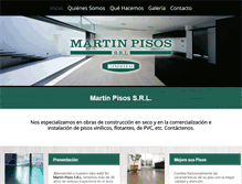 Tablet Screenshot of martinpisos.com